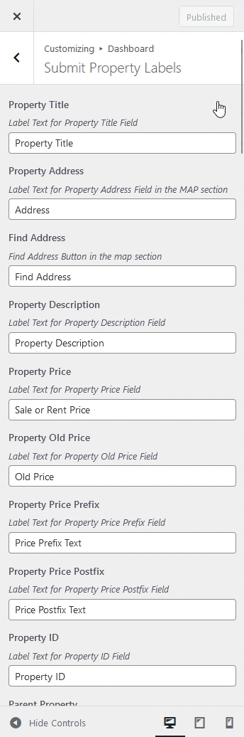 Submit Property Form